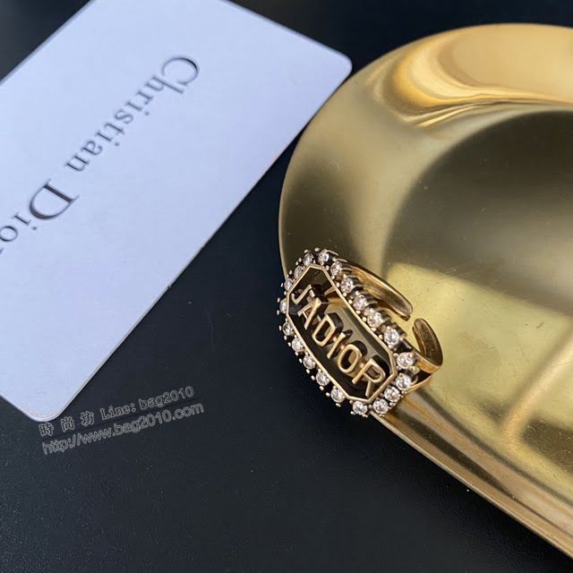 Dior飾品 迪奧經典熱銷新款開口戒指指環  zgd1329